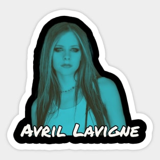 Retro Lavigne Sticker